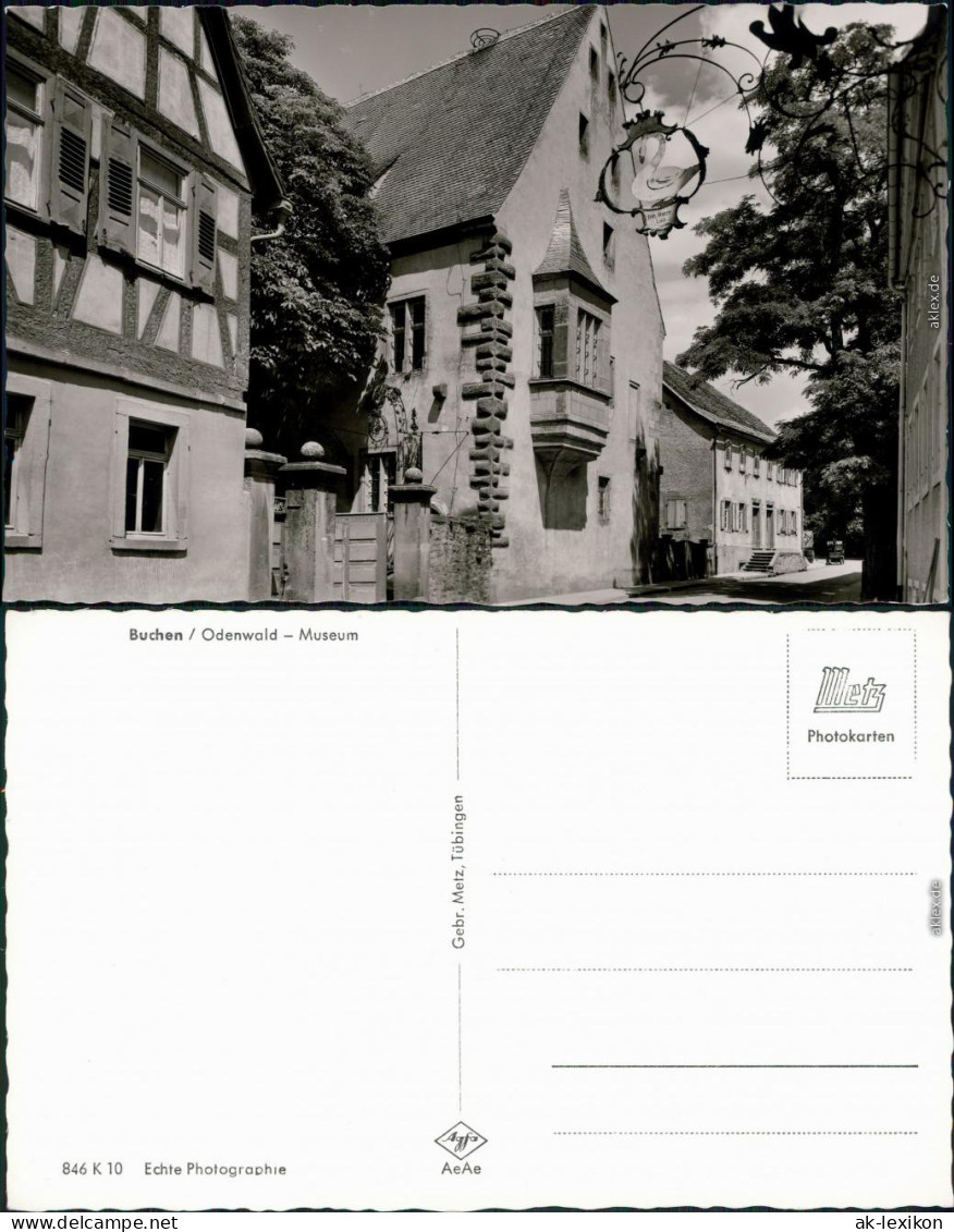 Ansichtskarte Buchen (Odenwald) Museum 1960 - Buchen