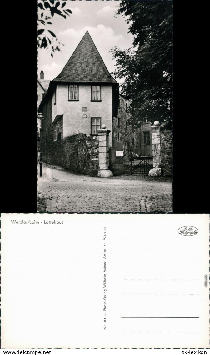 Ansichtskarte Wetzlar Lottehaus 1960 - Wetzlar