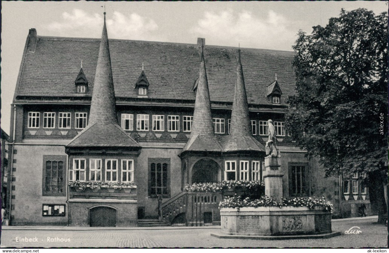 Ansichtskarte Einbeck Rathaus 1960 - Einbeck