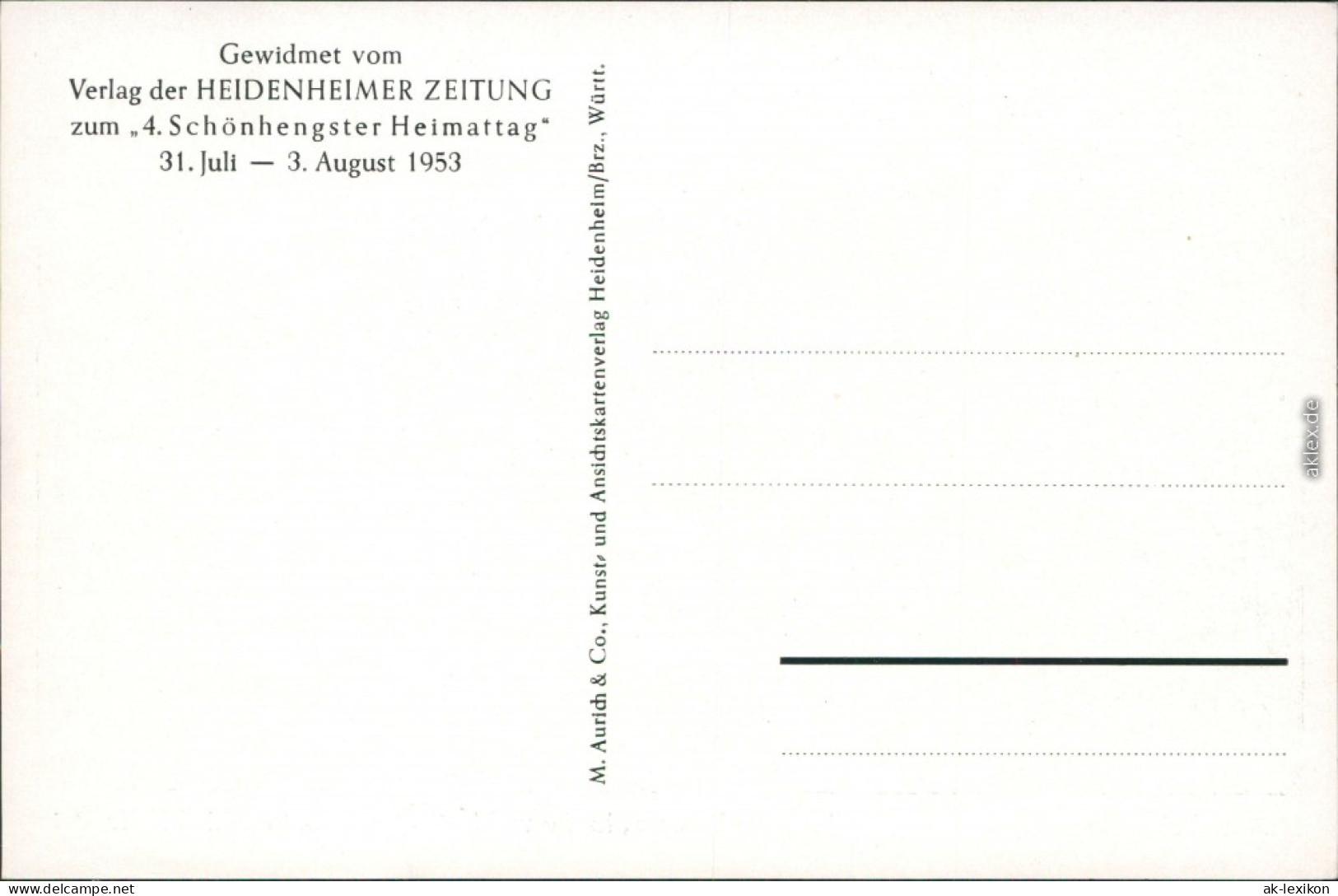 Heidenheim An Der Brenz Brunnen, Kirche Und Heimatmuseum Im  1960 - Heidenheim