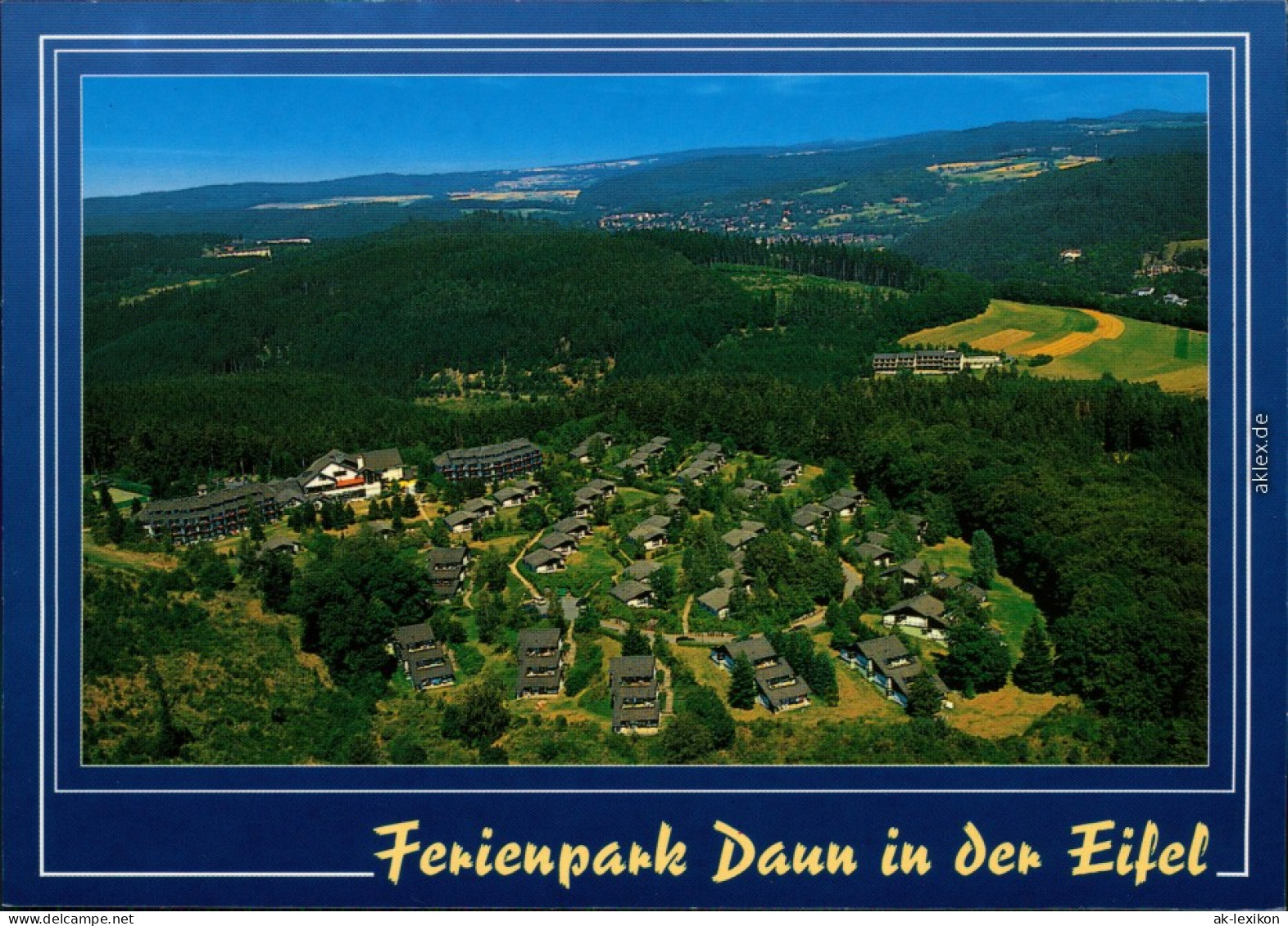 Ansichtskarte Daun Luftbild - Ferienpark 1985 - Daun