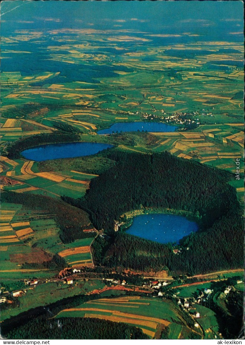 Ansichtskarte Gemünden-Daun Gemündener Maar 1971 - Daun