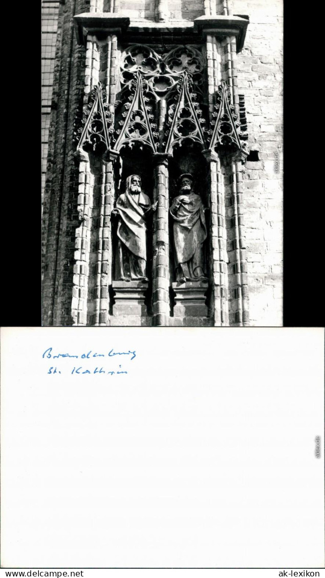 Ansichtskarte Brandenburg An Der Havel St.-Katharinenkirche 1965 Privatfoto - Brandenburg