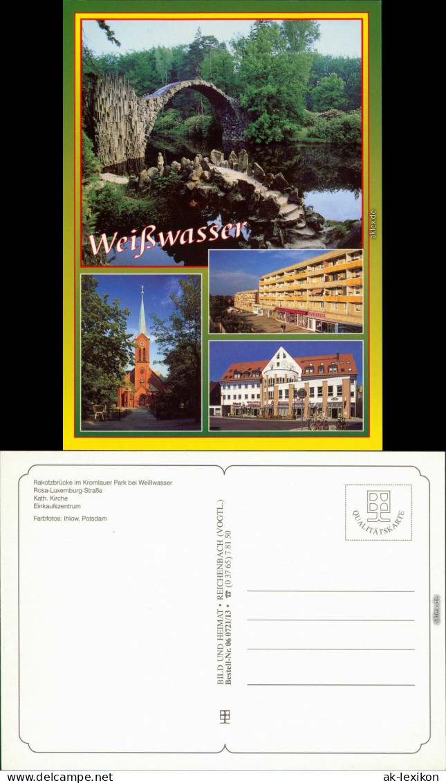 Weißwasser/Oberlausitz Kromlauer Park Luxemburg-Straße Einkaufszentrum 1995 - Weisswasser (Oberlausitz)