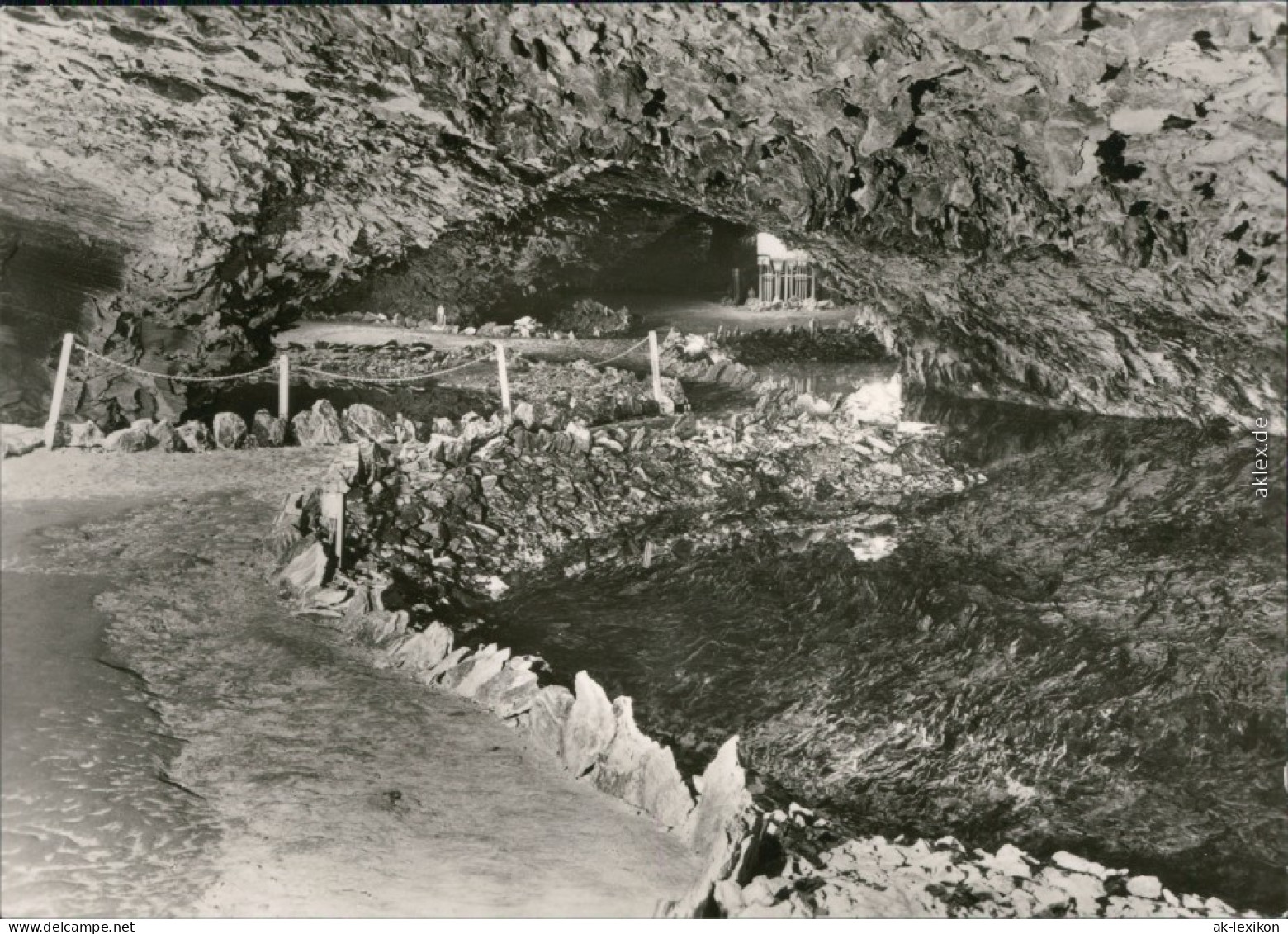 Ansichtskarte Kelbra (Kyffhäuser) Barbarossahöhle - Neptungrotte 1976 - Kyffhaeuser