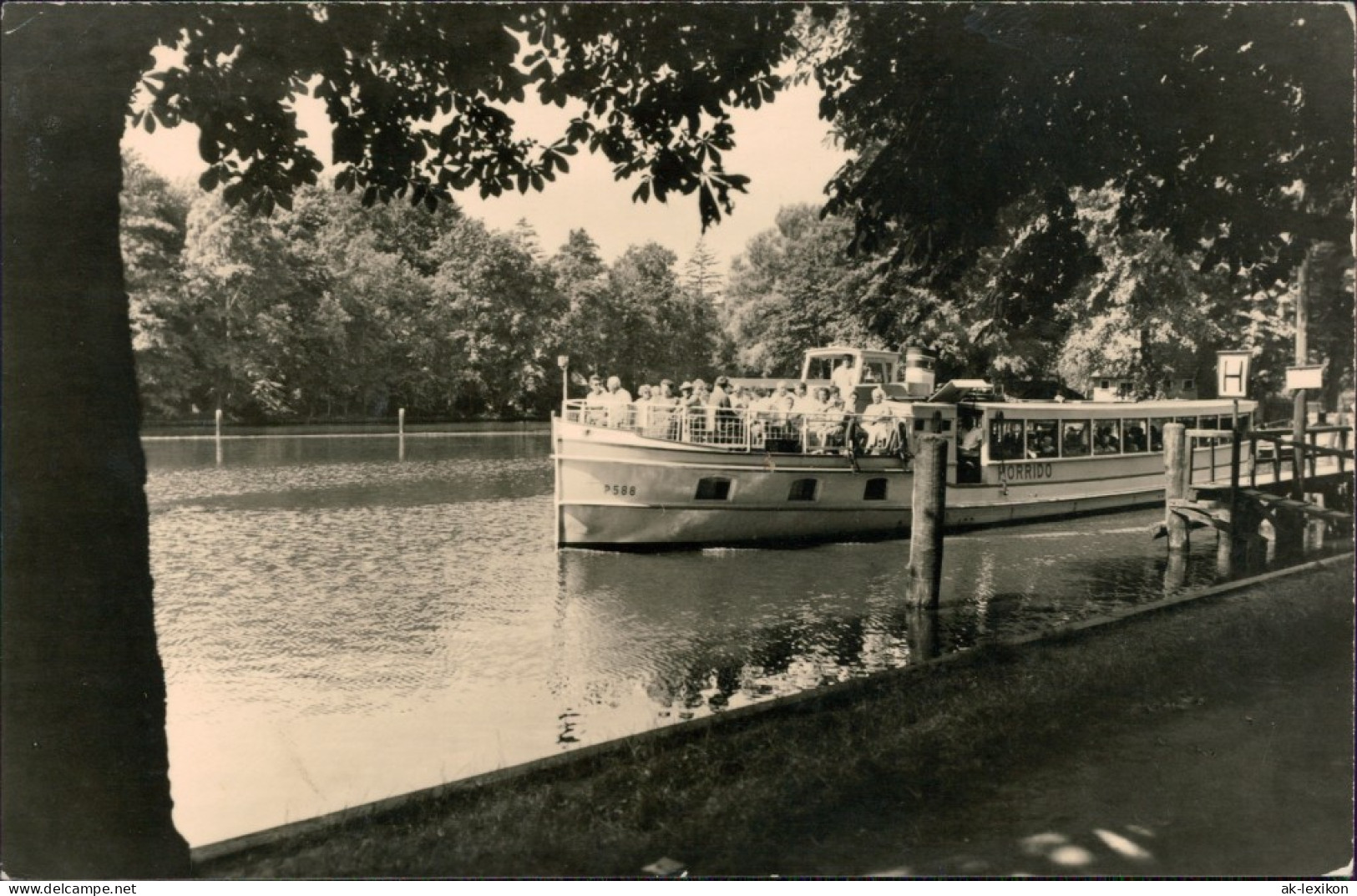 Neue Mühle-Königs Wusterhausen Dampfer Horrido - Neue Mühle 1963  - Koenigs-Wusterhausen