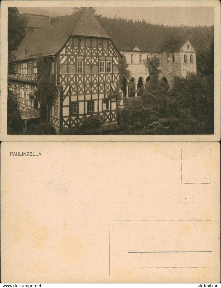 Ansichtskarte Paulinzella-Stadtilm Paulinzella 1925  - Stadtilm