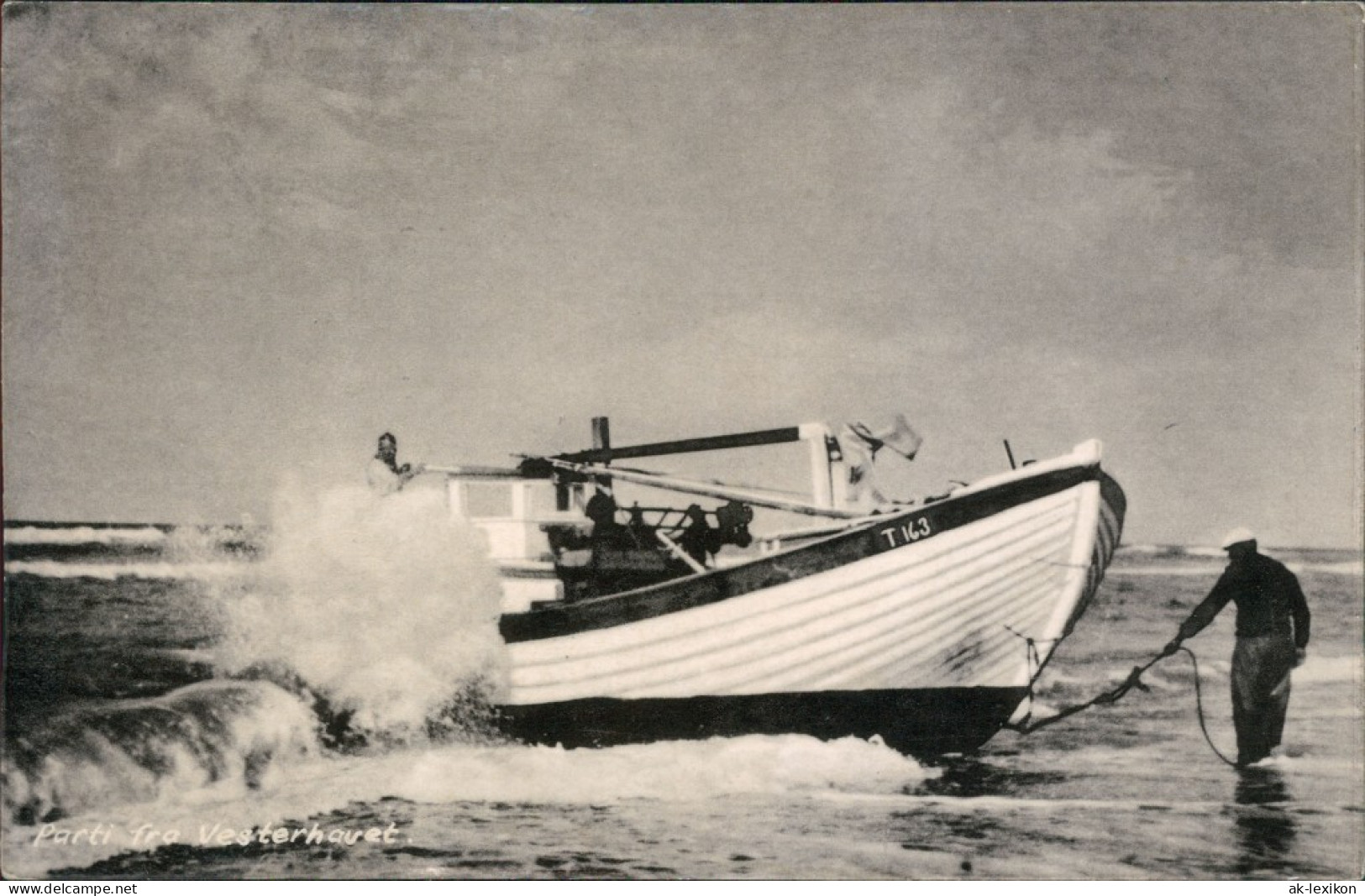 Ansichtskarte  Fischerboot 1965  - Ferries