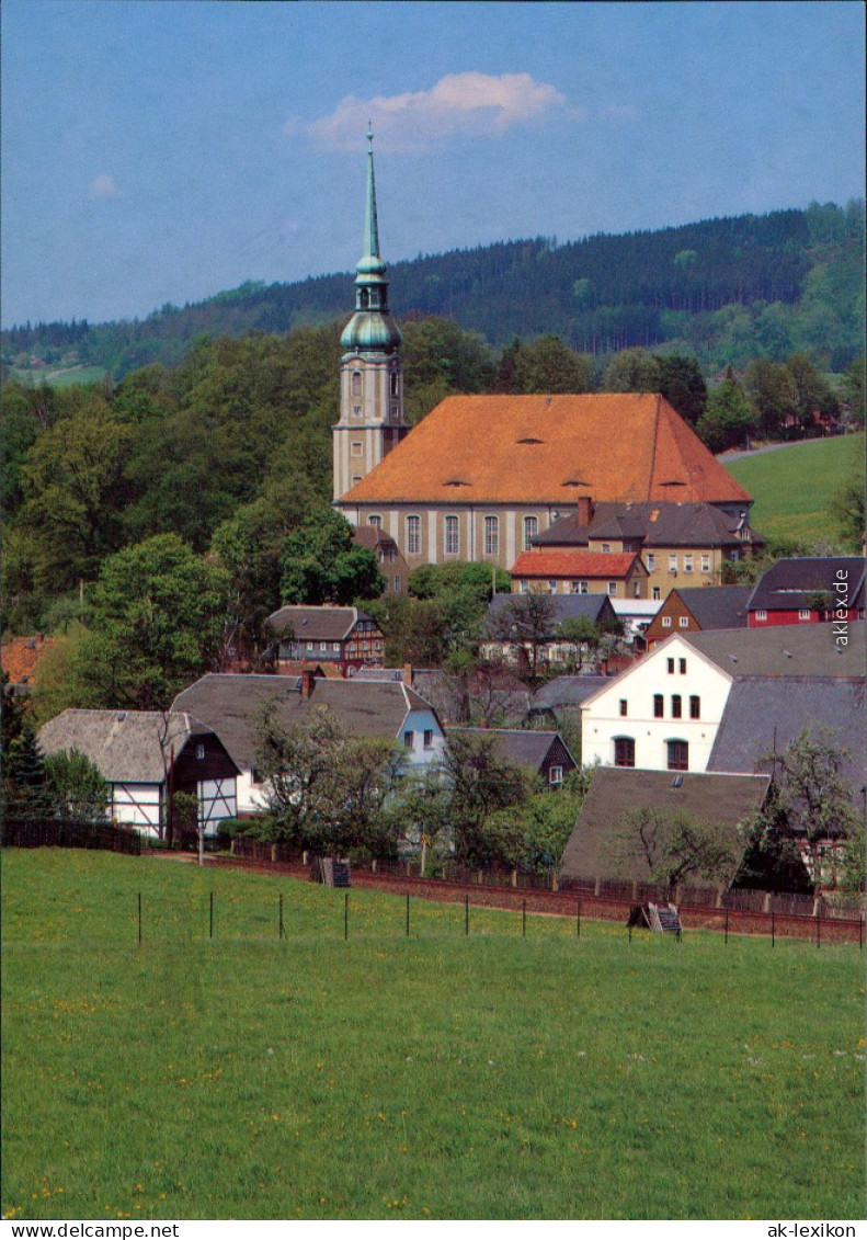 Ansichtskarte Cunewalde (Oberlausitz) Kumwałd Kirche 1996 - Cunewalde