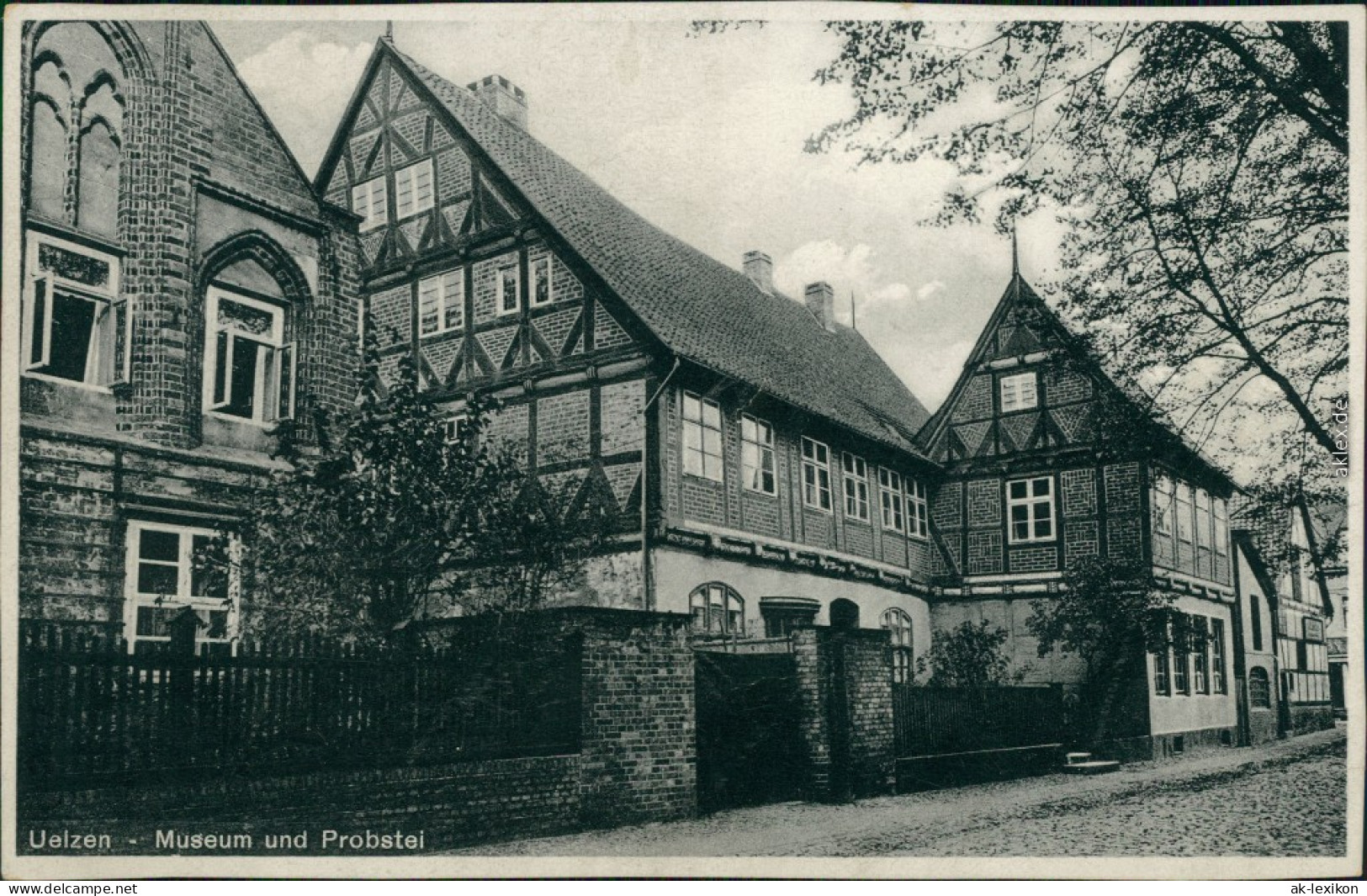 Ansichtskarte Uelzen Museum Und Probstei 1930 - Uelzen