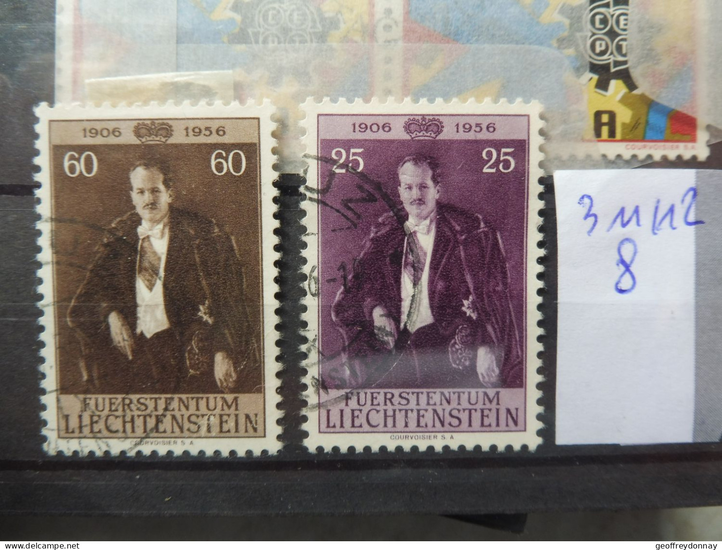 Liechtenstein 311/312 Used Oblitéré Gestempelt Perfect Parfait - Gebraucht