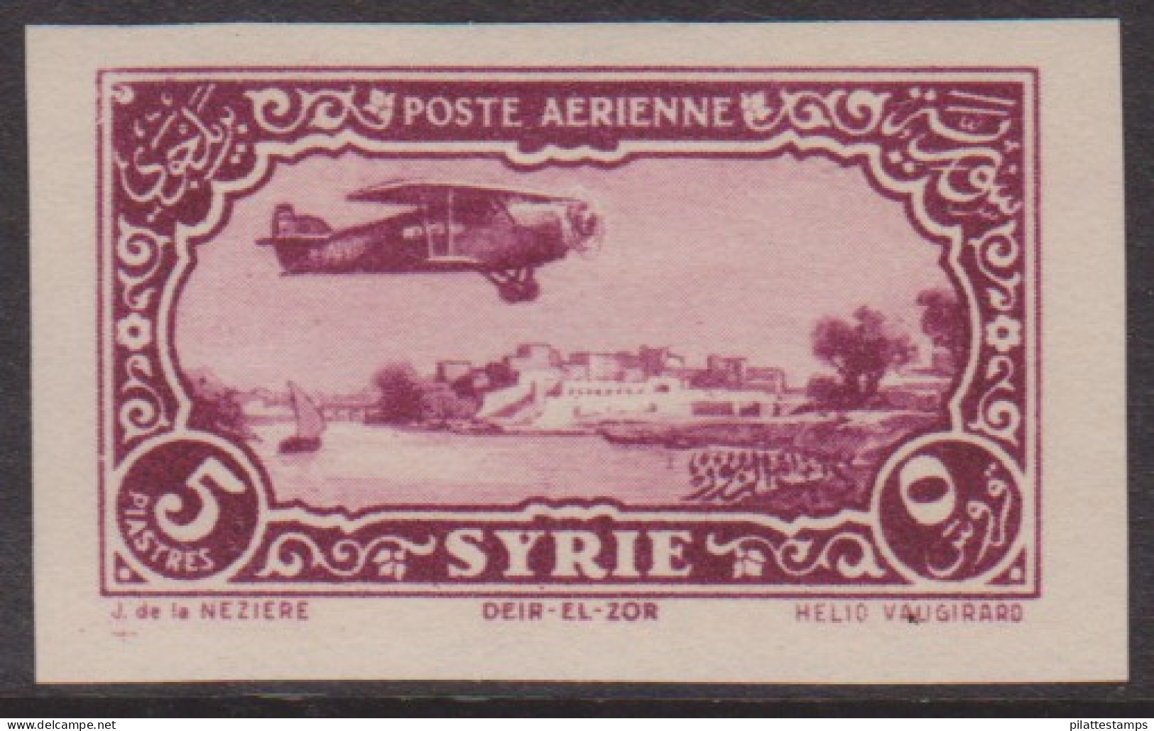 Syrie PA  54a* Non Dentelé - Other & Unclassified