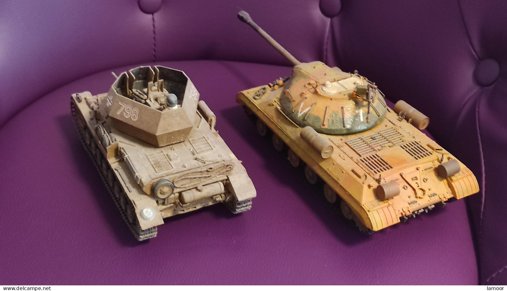 2 WK Panzer Modellen  Modell Panzer 1:35 - Tanks