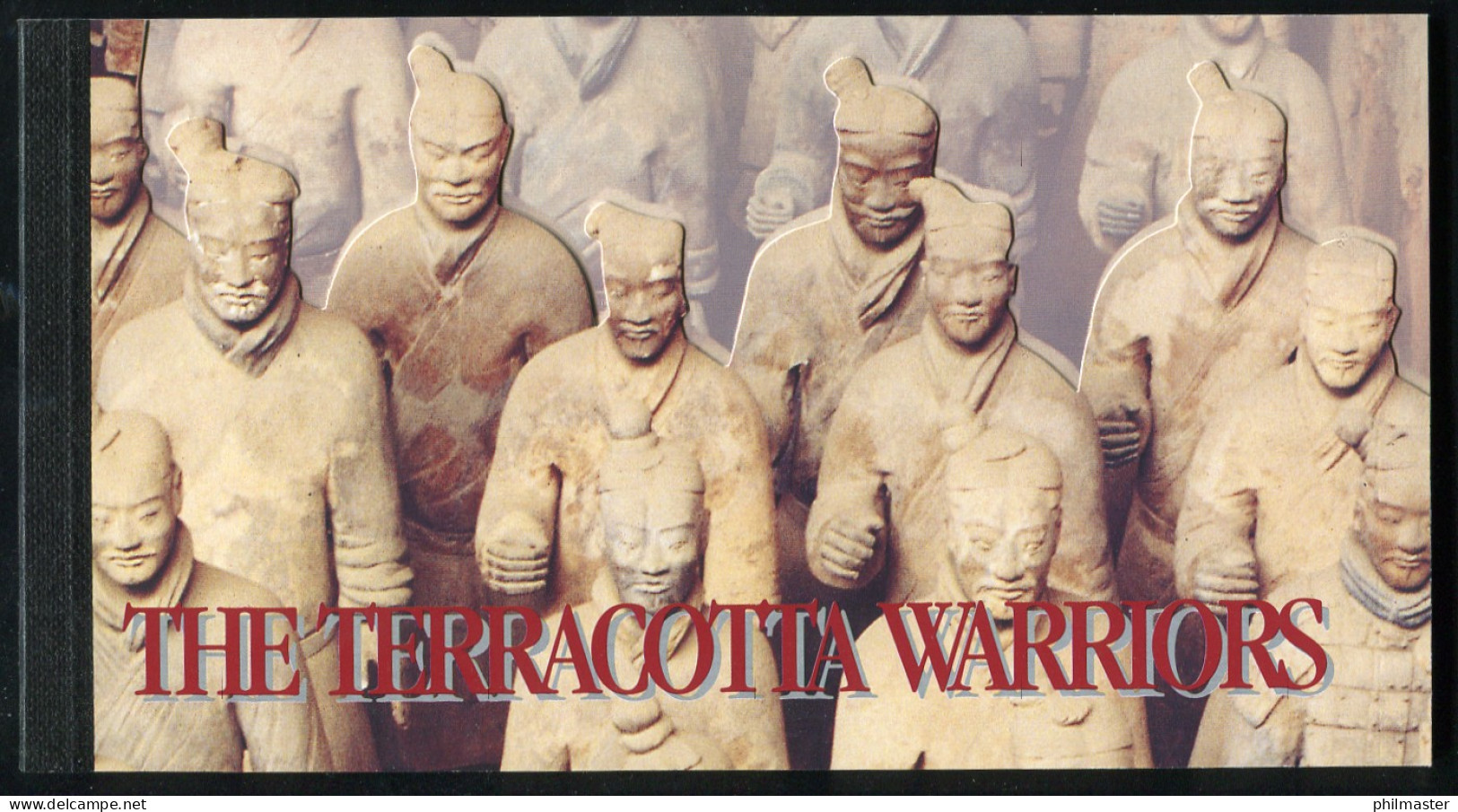 UNO New York Markenheftchen 2 Terrakotta-Krieger Terracotta Warriors 1997, ** - Libretti