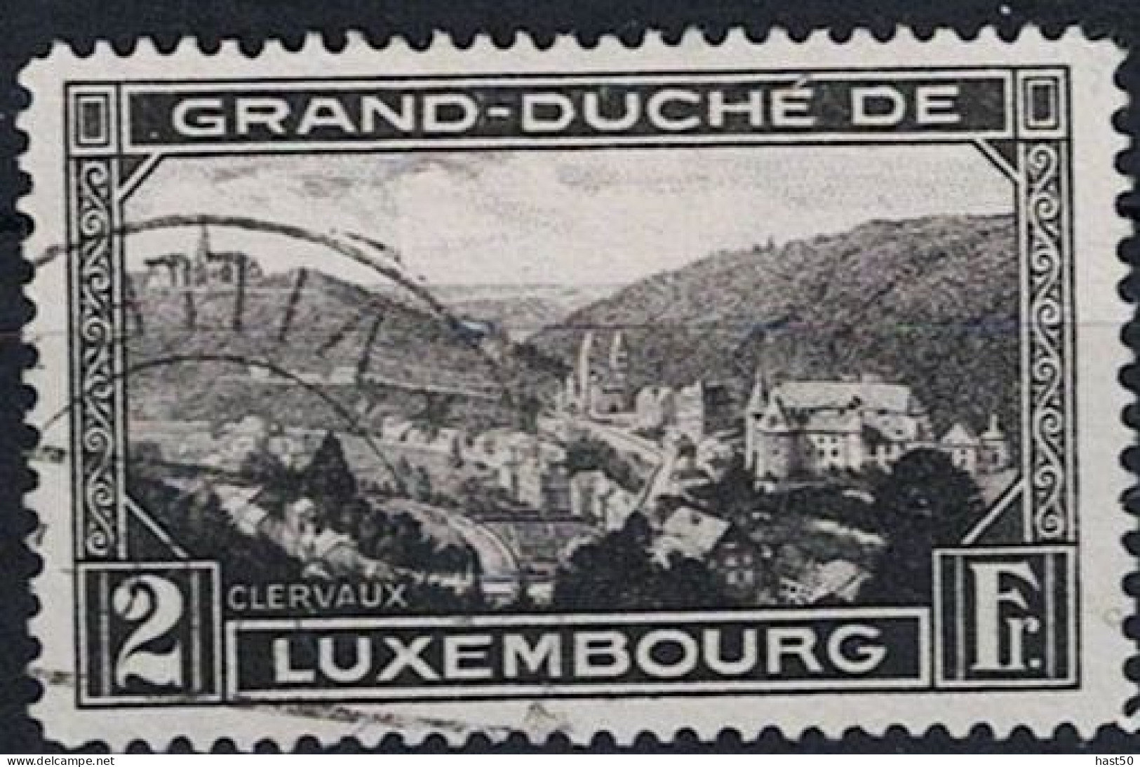 Luxemburg - Clerf (Clervaux) (MiNr: 207) 1928 - Gest Used Obl - Usados
