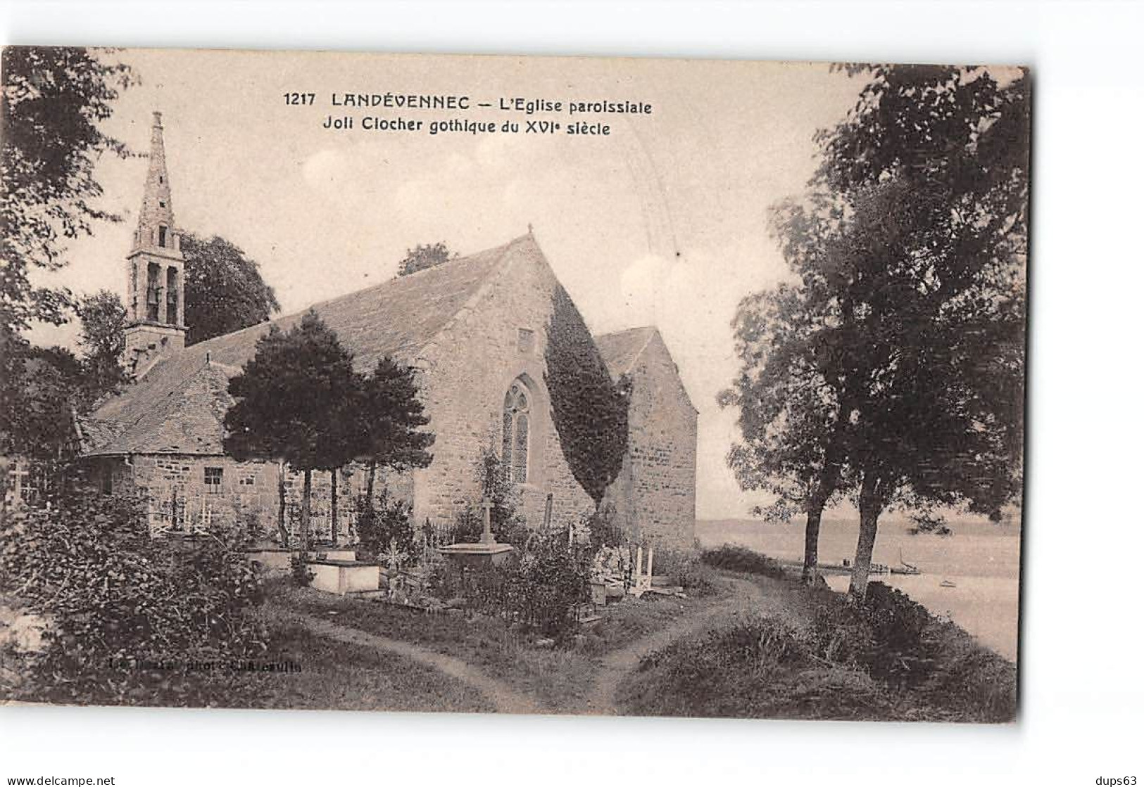 LANDEVENNEC - L'Eglise - Très Bon état - Landévennec