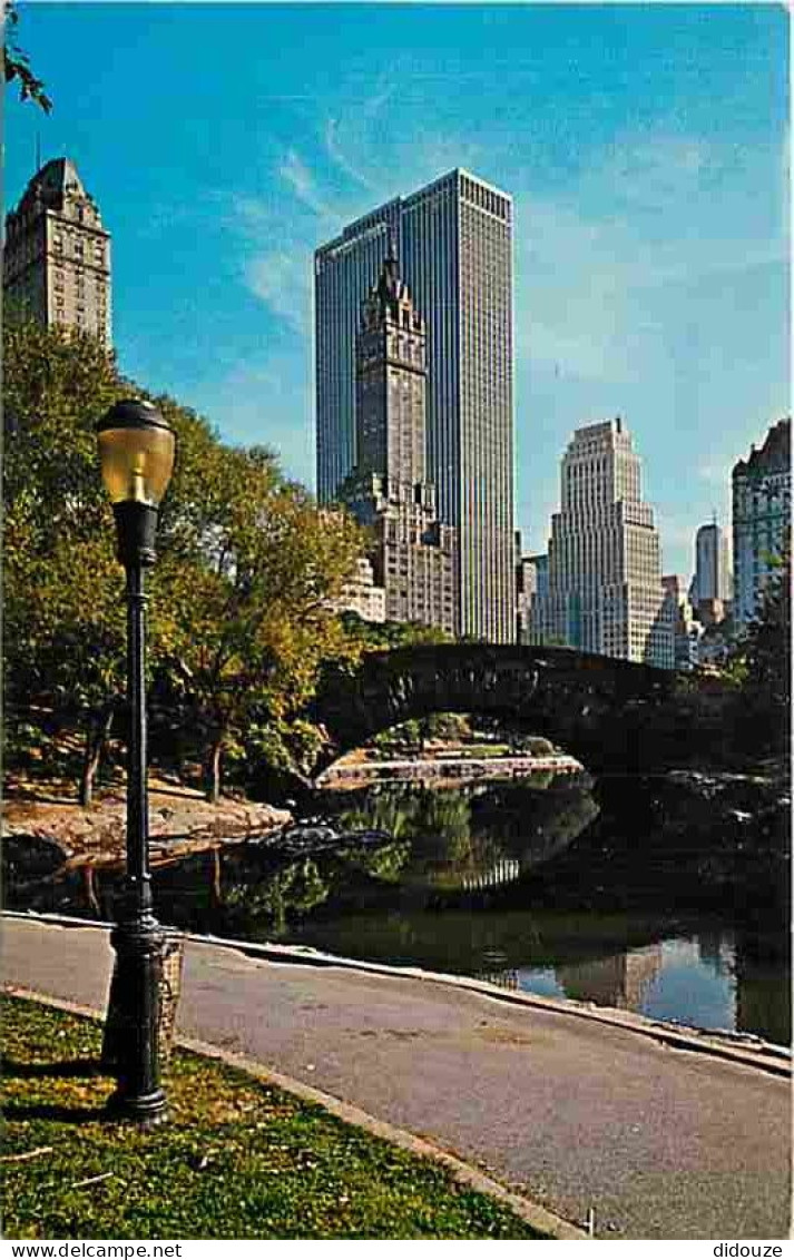 Etats Unis - New York - Central Park And Fifth Avenue Hotels - CPM - Voir Scans Recto-Verso - Central Park
