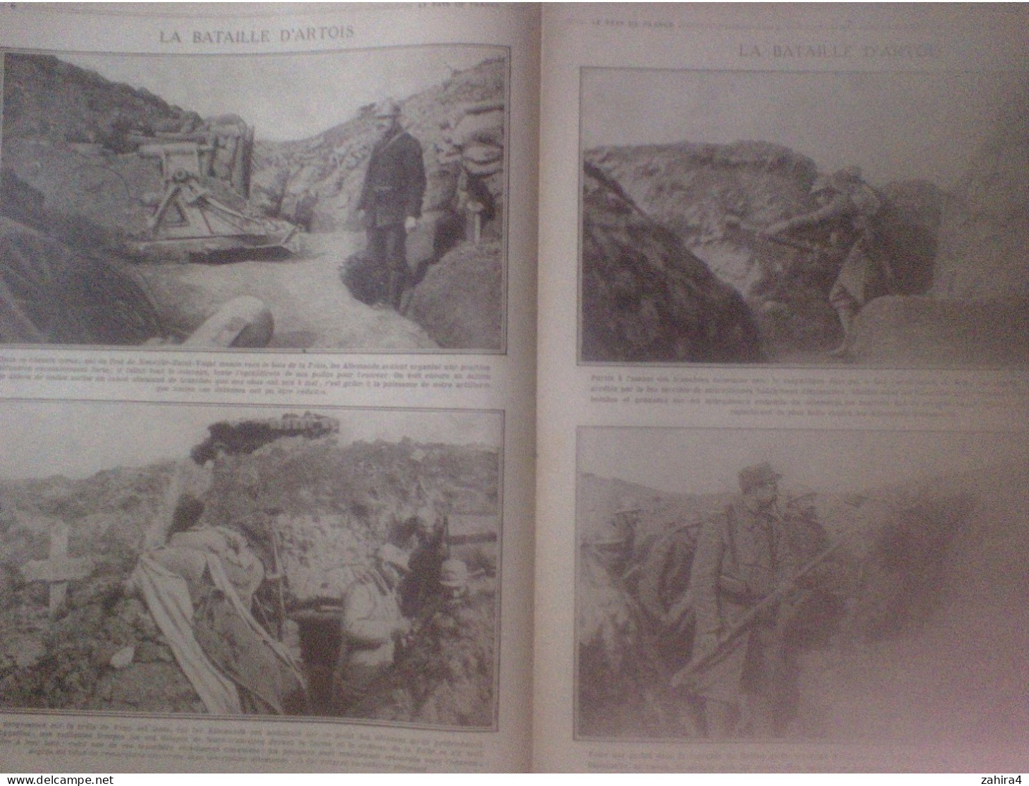 Pays D France 56 Sarrail Rois Anglais Artois Ablain-St-Nazaire Avion Woëre Objet Tranché Ministèr Briand Cavell Sauvayre - Guerre 1914-18