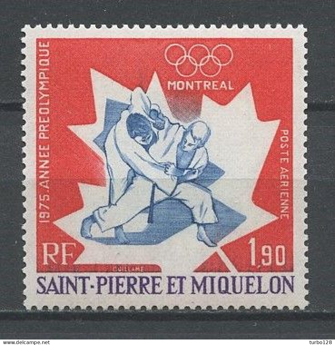 SPM MIQUELON 1975 PA N° 61** Neuf MNH Superbe C 12 € Sports JO Judo Montréal - Unused Stamps