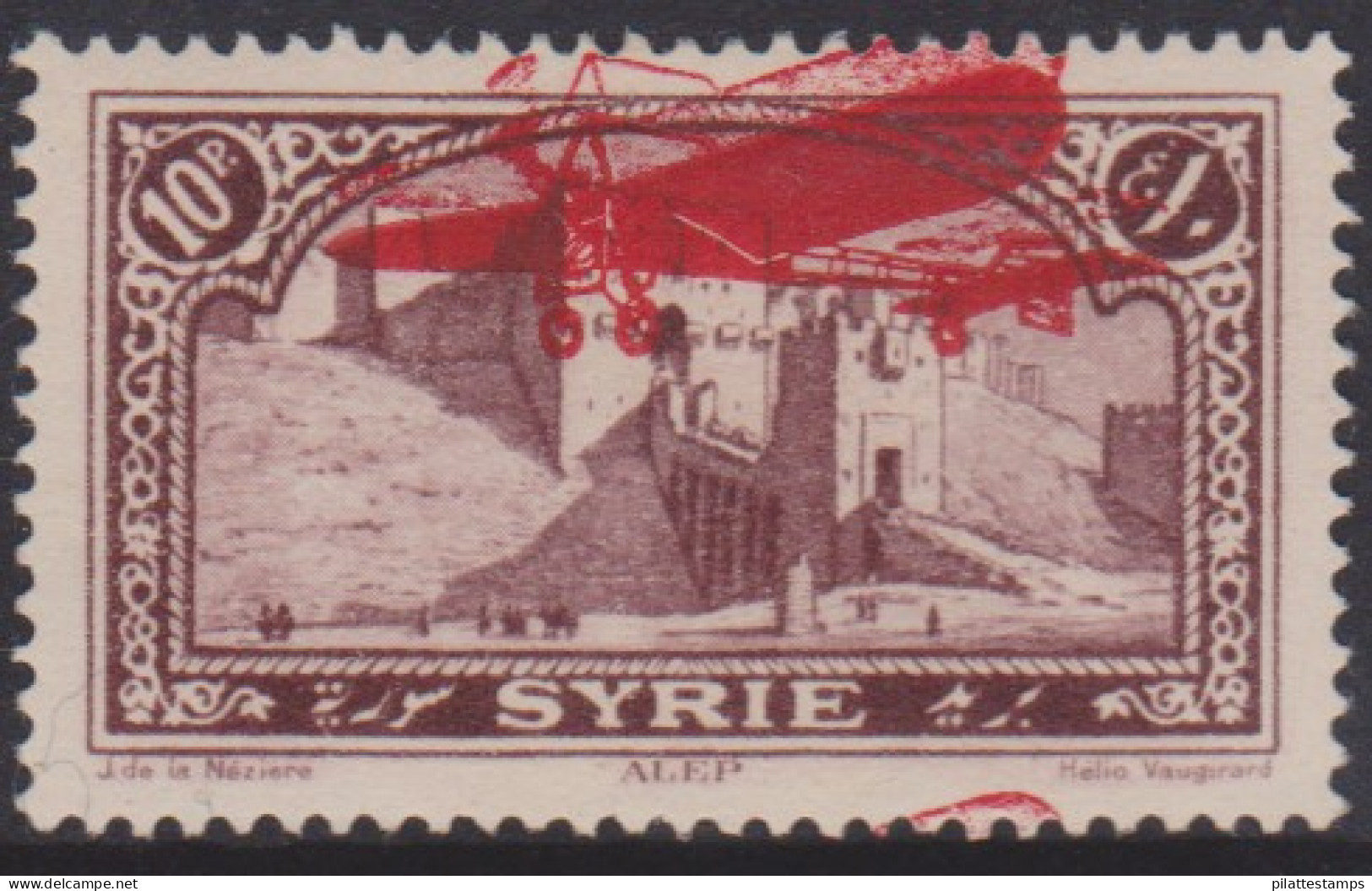 Syrie PA  33c** Variété Double Surcharge - Other & Unclassified