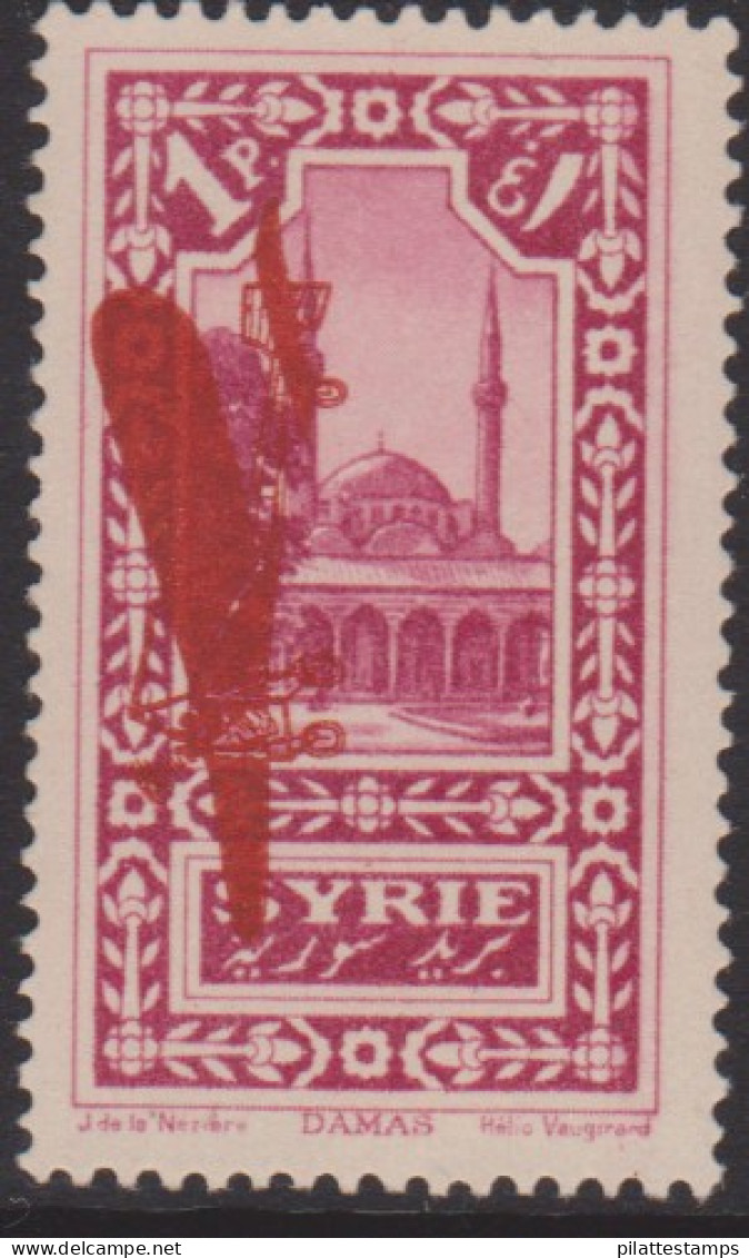 Syrie PA  39b** Variété Surcharge Rouge - Other & Unclassified