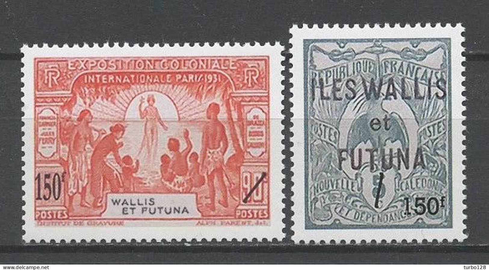 WALLIS FUTUNA 2005 N° 649/650 ** Neufs MNH Superbes Cagou Exposition Coloniale Oiseaux Birds - Ungebraucht