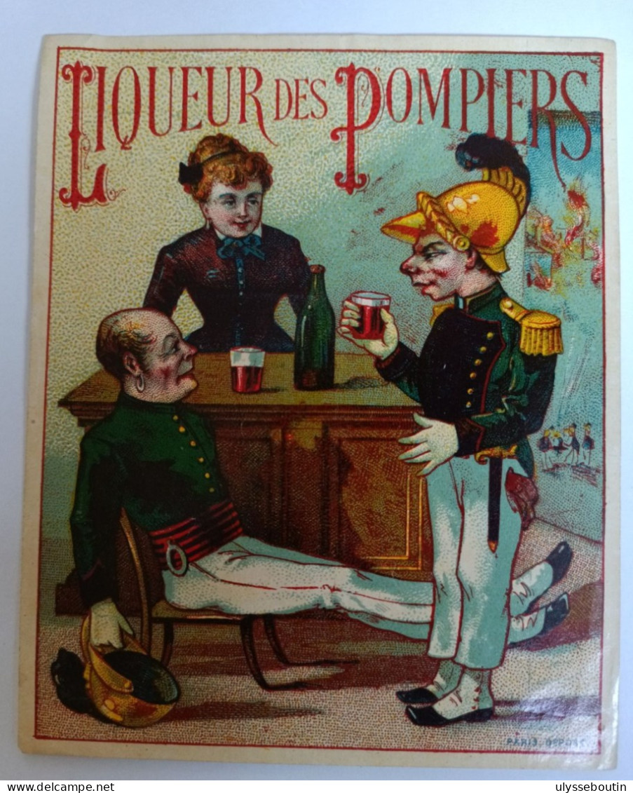 Alcool - Liqueur Des Pompiers -sapeur Pompier - Alcohols & Spirits