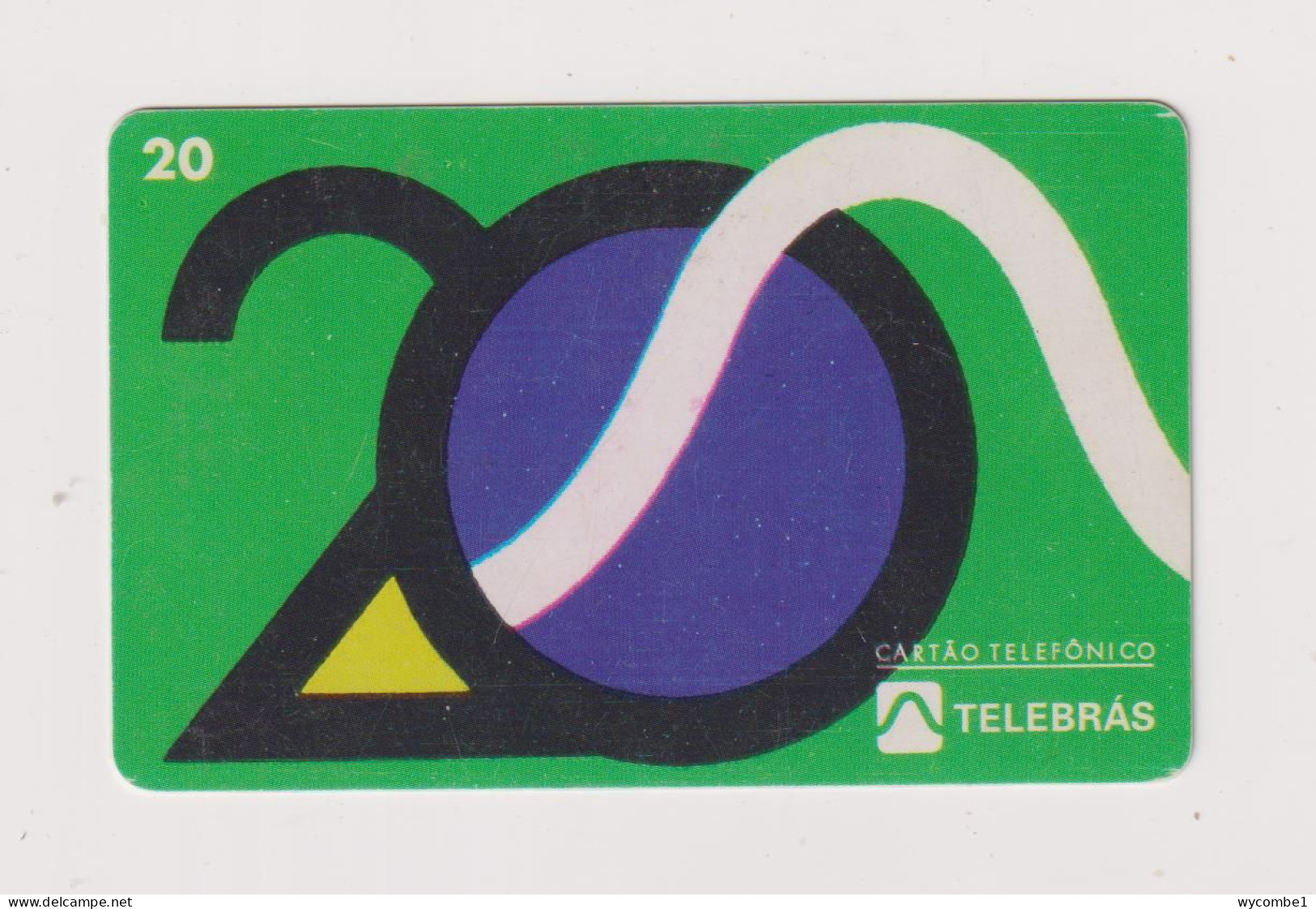 BRASIL - Telebras Inductive  Phonecard - Brésil
