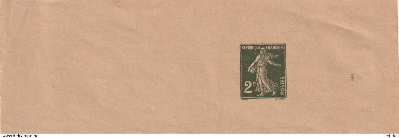 ///   FRANCE ///     Entier Postal  --- Bande Pour Journaux Complete Avec N°  ---- 268 Bj1 - Streifbänder