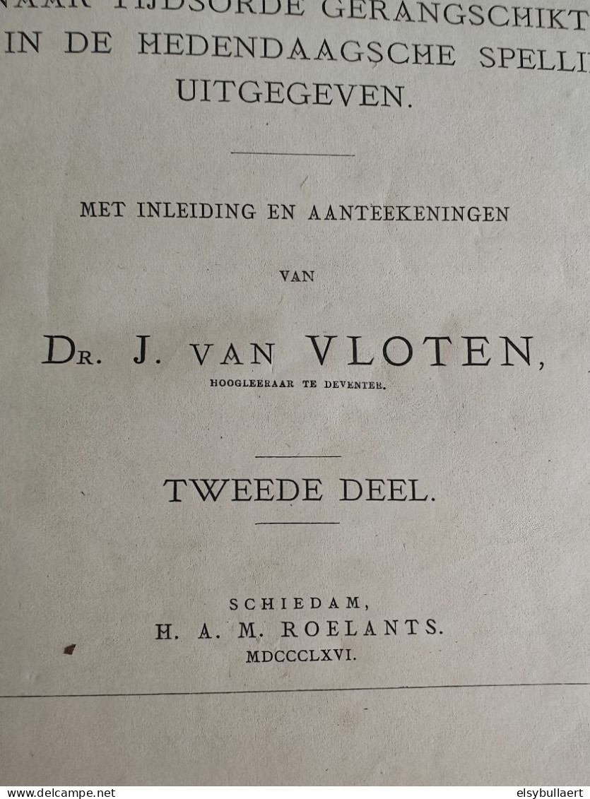 Al De Dichtwerken Van Joost Van Vondel - Antique