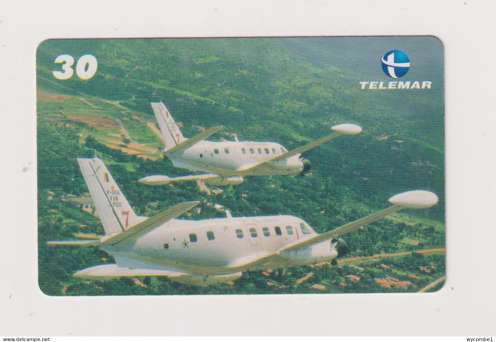 BRASIL - Air Force Aircraft Inductive  Phonecard - Brasil