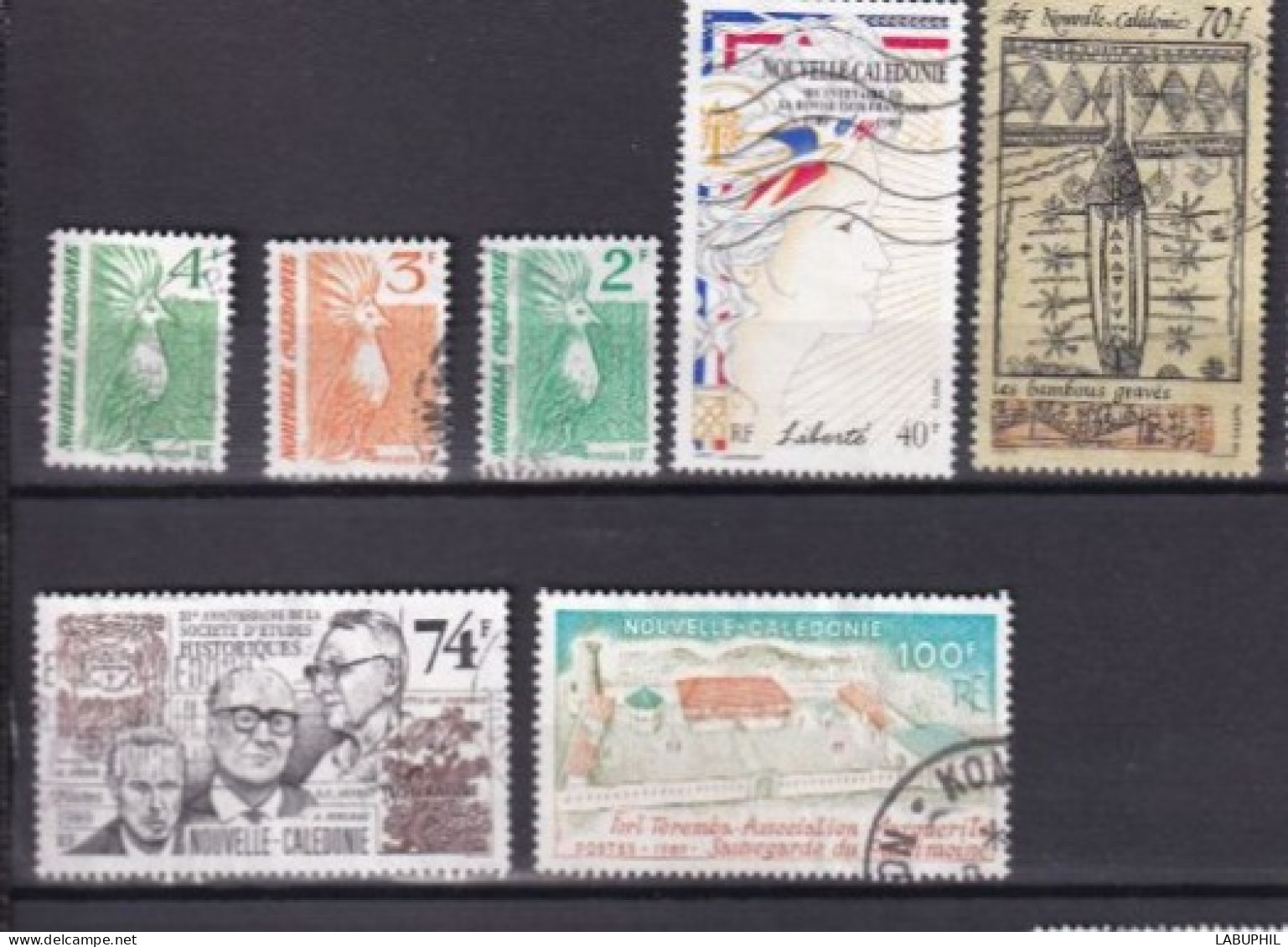 NOUVELLE CALEDONIE Dispersion D'une Collection Oblitéré Used  1989 - Used Stamps