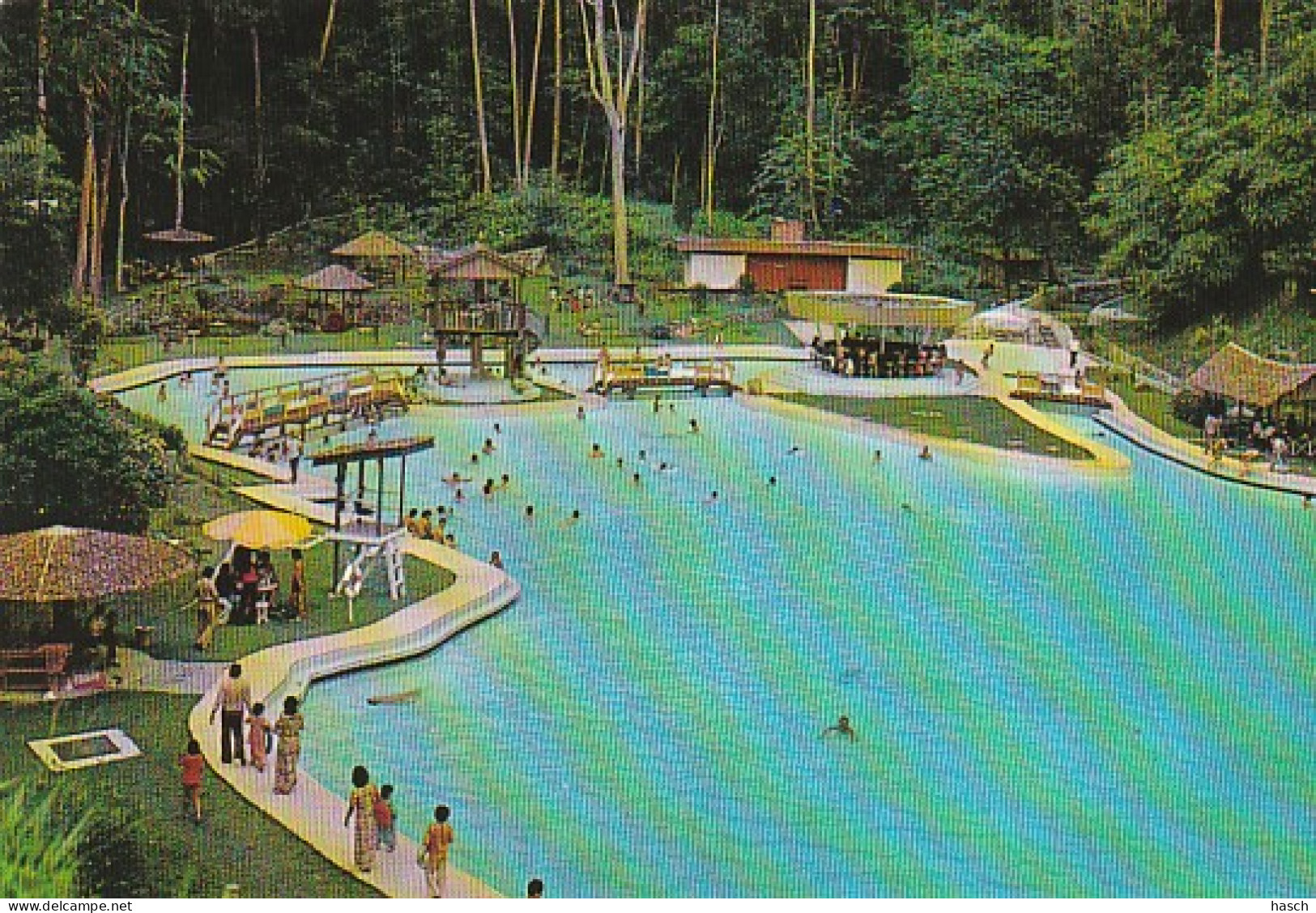 2852	67	Malaysia, Kuala Lumpur Mimaland Swimming Pool. (see Corners And Sides) - Malaysia