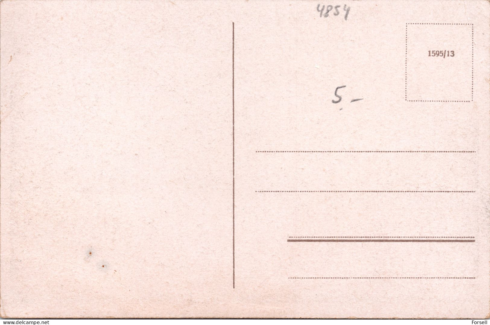 Lützen , Ledigenheim Gauschule (3.Reich Fahne , Svastika) (Ungebraucht) - Lützen