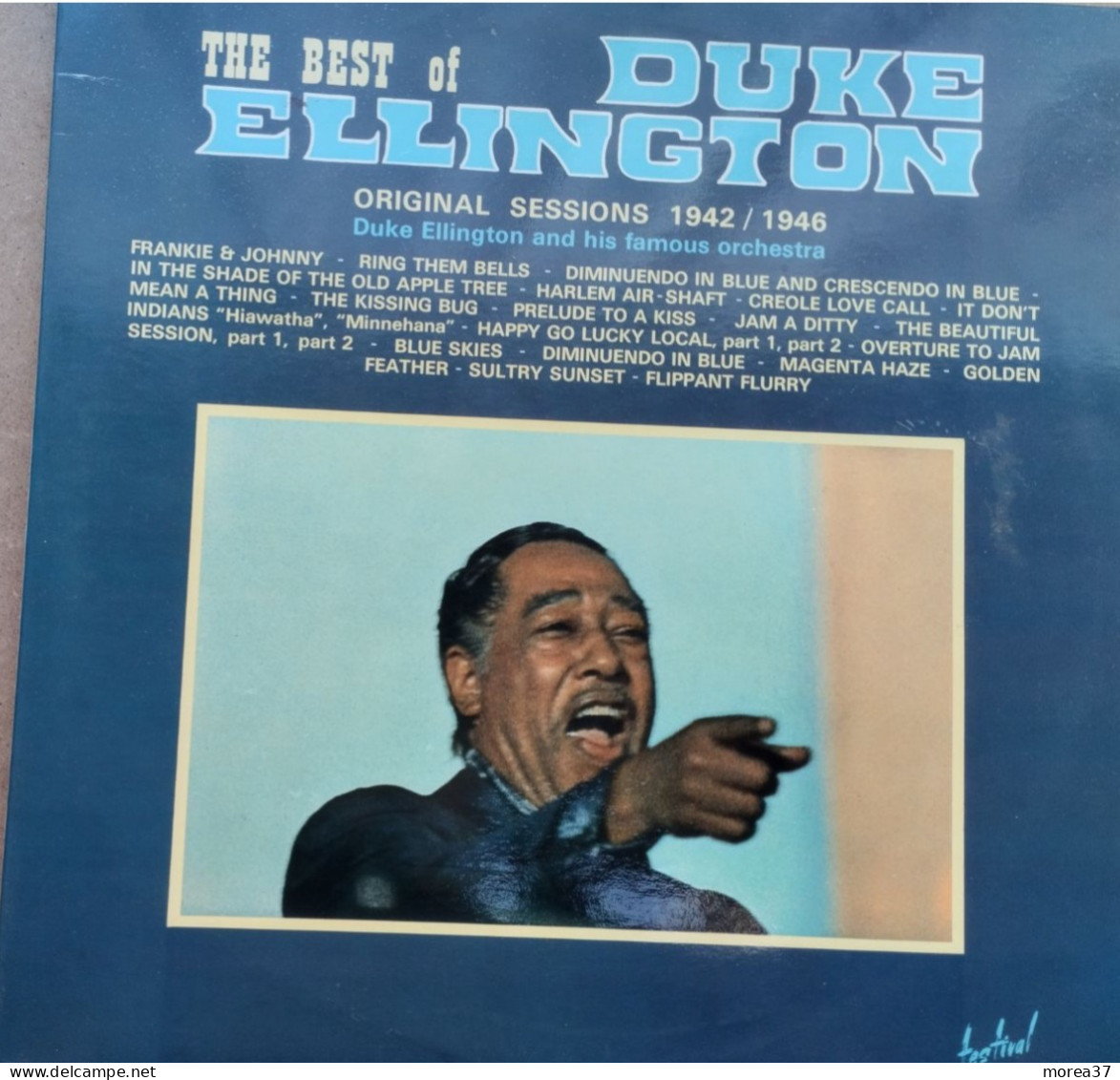 DUKE ELLINGTON  The Best Of    2 LP FESTIVAL ALBUM 130 (CM3) - Jazz