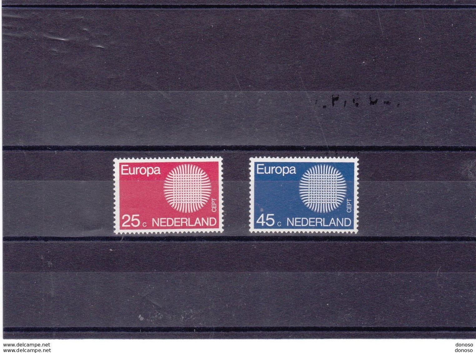 PAYS BAS 1970 EUROPA Yvert 914-915, Michel 942-943 NEUF** MNH Cote 2,50 Euros - Ongebruikt