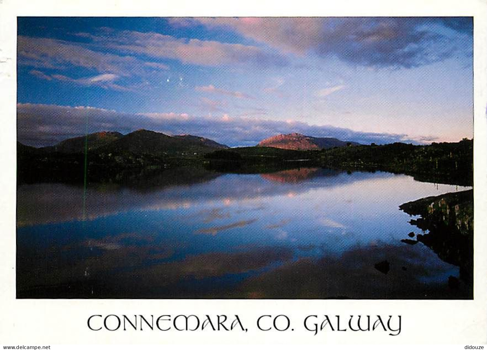 Irlande - Galway - Connemara - Paysage Irlandais - Voir Timbre Oiseaux Merle - Ireland - CPM - Voir Scans Recto-Verso - Galway
