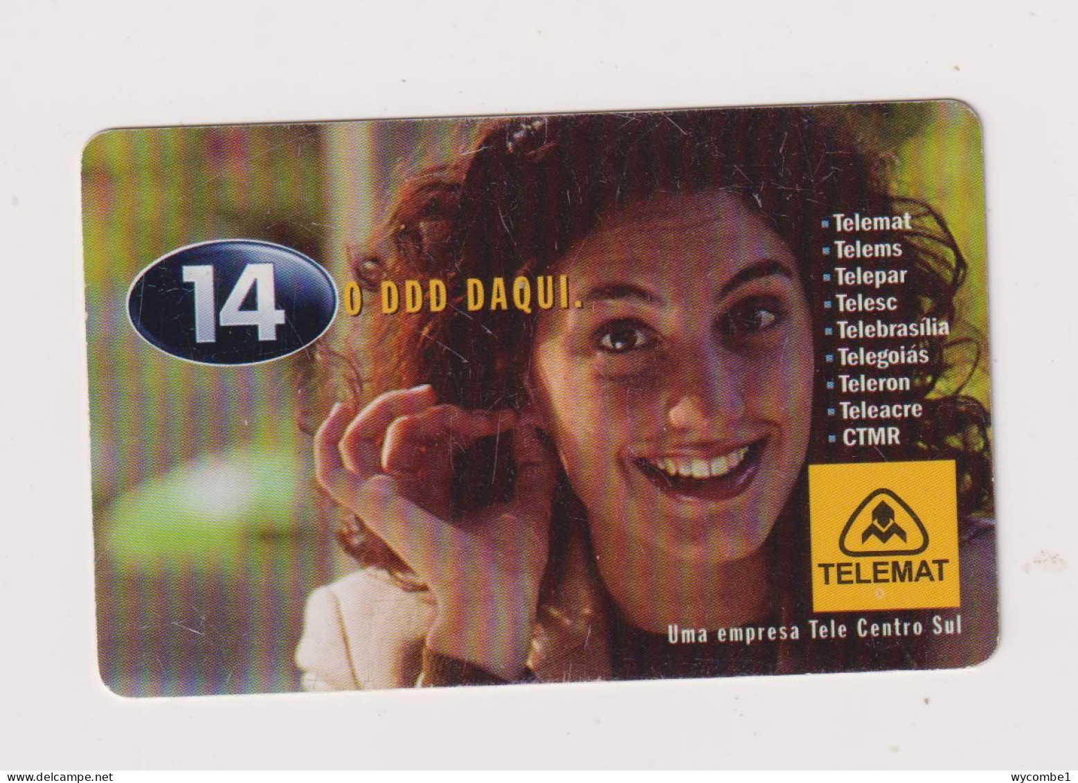 BRASIL - Telemat Inductive  Phonecard - Brazil