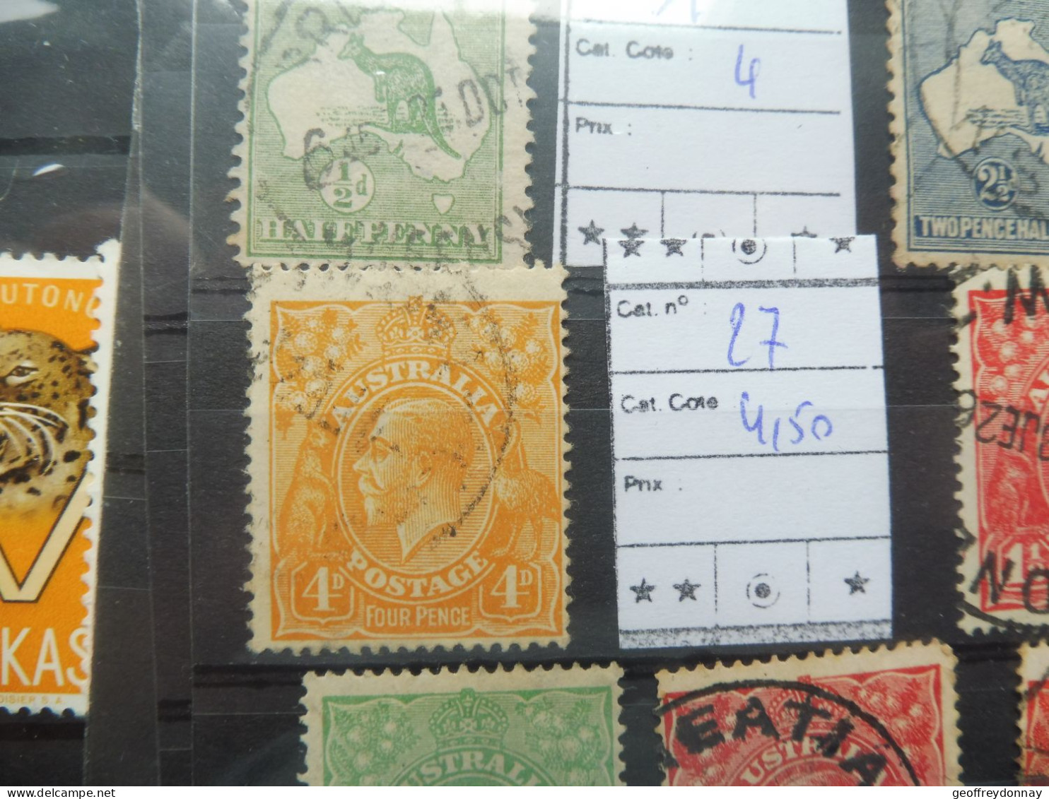 Australie Australia 27 Used Oblitéré Gestmpelt Parfait Perfect - Used Stamps
