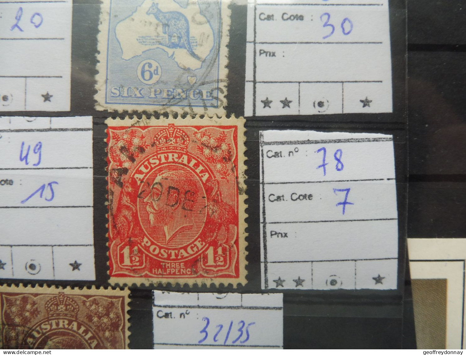 Australie Australia 78 Used Oblitéré Gestmpelt Parfait Perfect - Used Stamps
