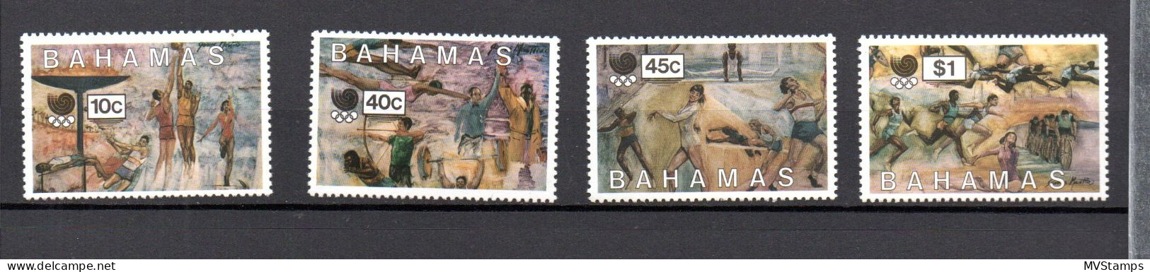 Bahamas 1988 Satz 678/81 Olympics Postfrisch - Bahamas (1973-...)