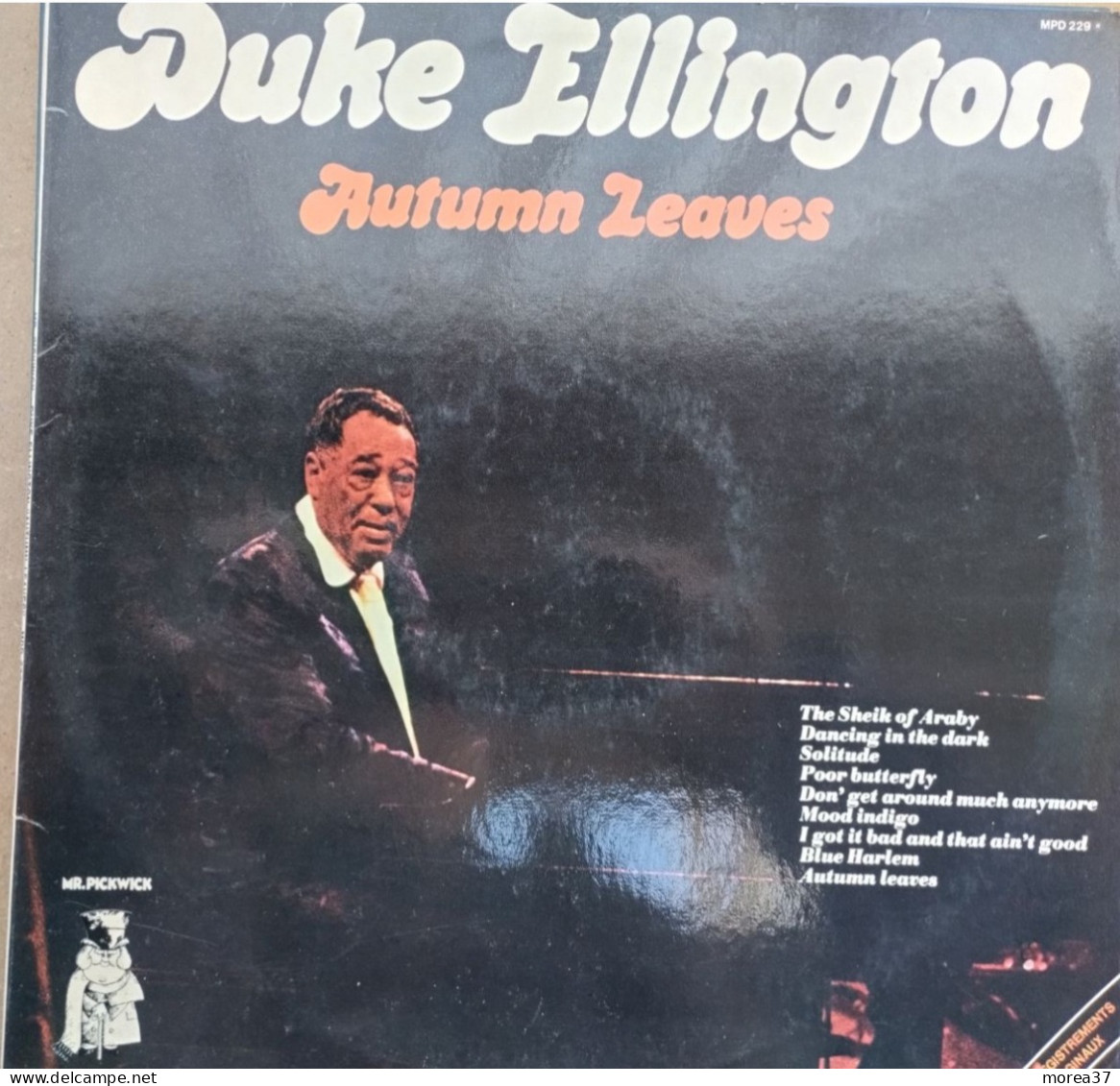 DUKE ELLINGTON  Autumn Leaves  MR PICKWICK  MPD 229   (CM3) - Jazz