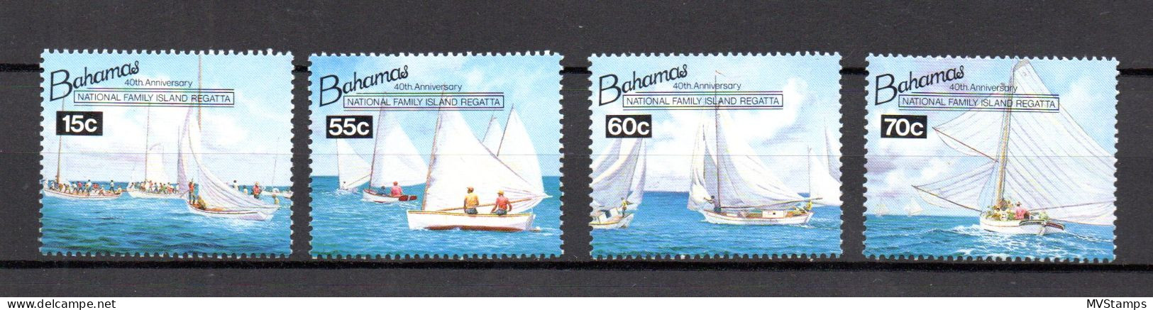 Bahamas 1994 Satz 834/37 Segel Regatta/Sailing Postfrisch - Bahamas (1973-...)