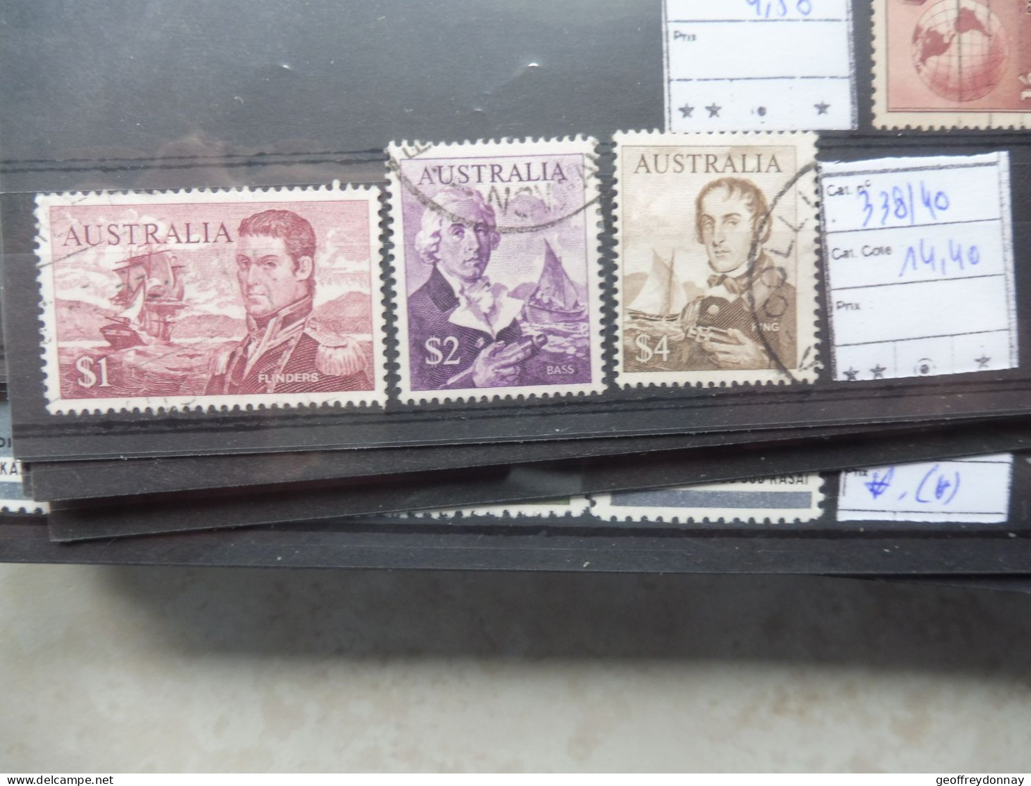 Australie Australia 338/340 Used Oblitéré Gestmpelt Parfait Perfect - Used Stamps