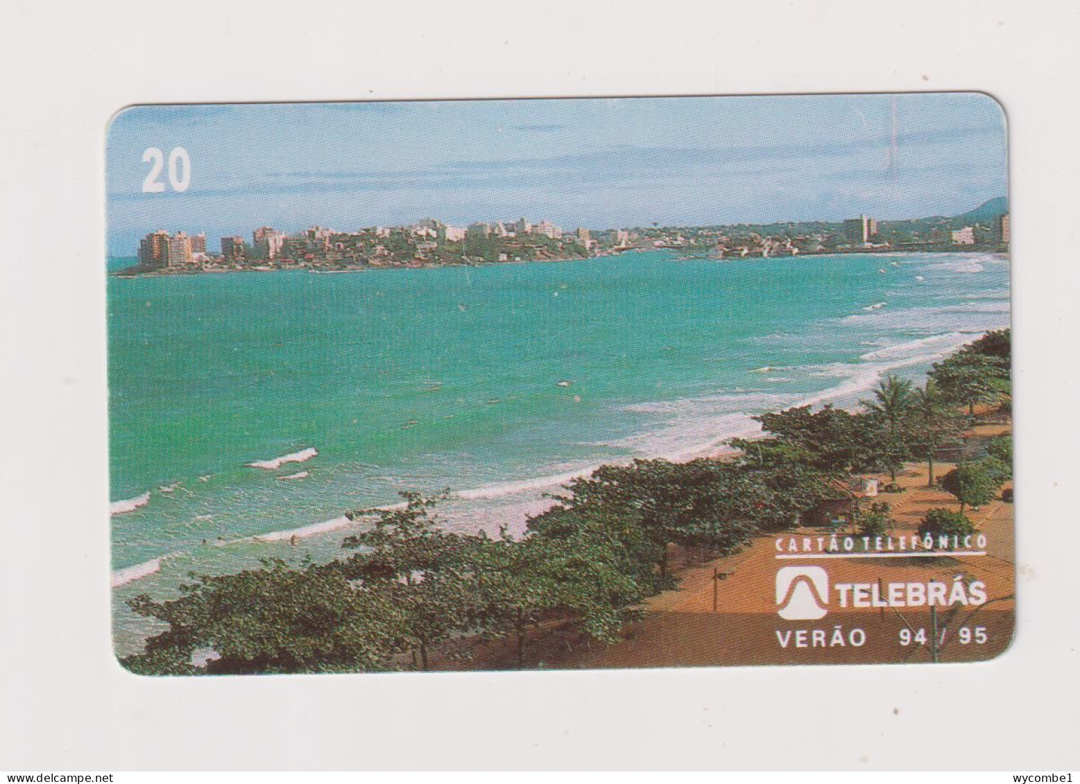 BRASIL - Praia Do Morro Inductive  Phonecard - Brazil