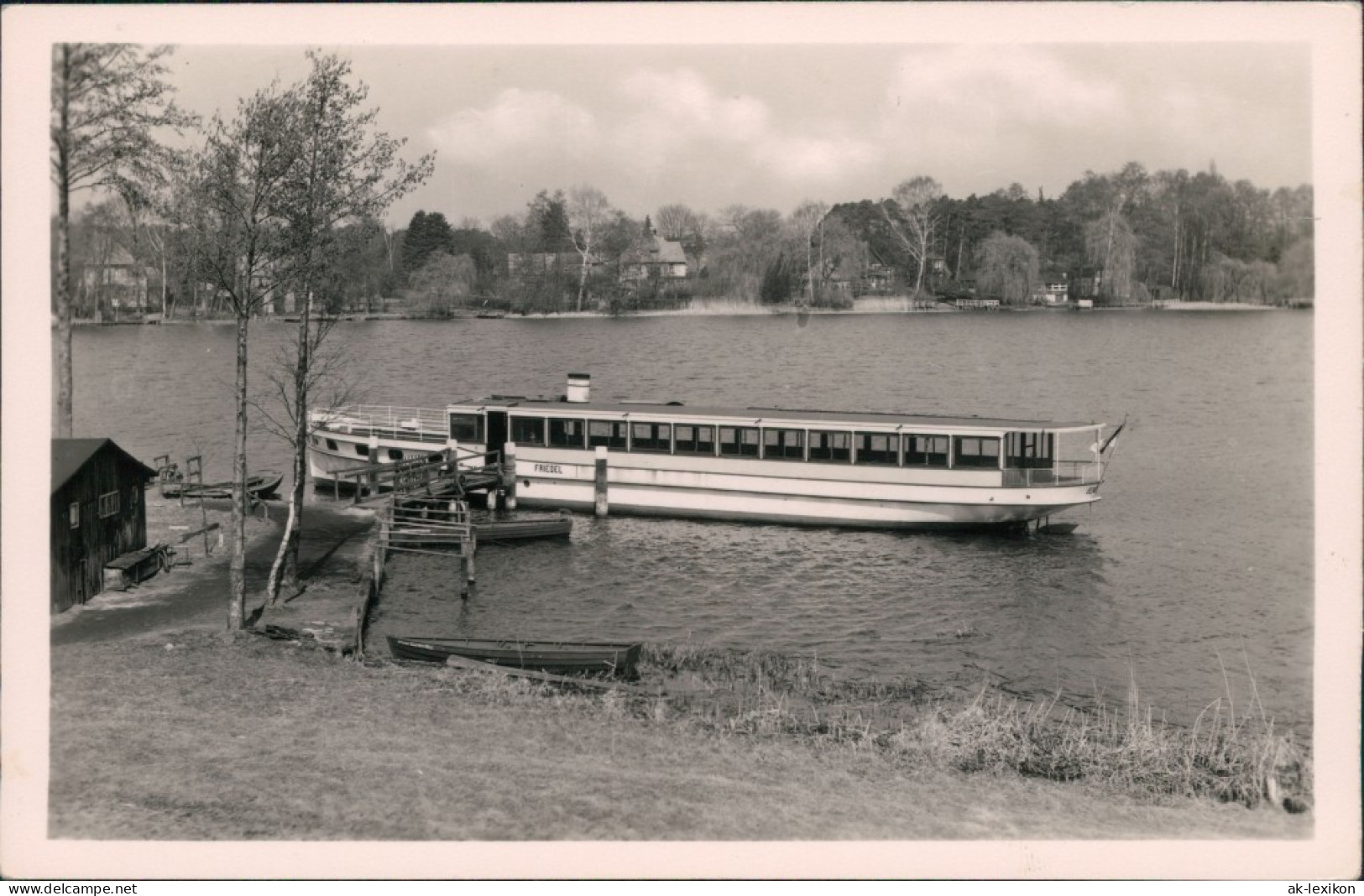 Ansichtskarte Senzig-Königs Wusterhausen Auf Der Fähre 1964 - Koenigs-Wusterhausen