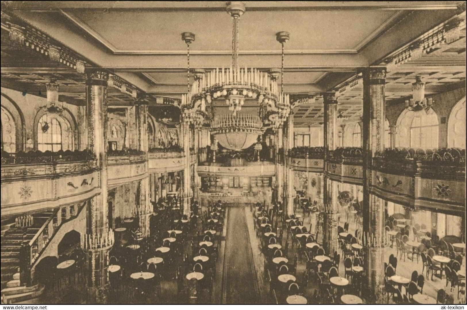 Ansichtskarte Schöneberg-Berlin Tauentzien-Palast - Saal 1913 - Schöneberg