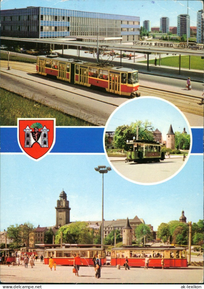 Ansichtskarte Plauen (Vogtland) Bahnhof Plauen 1981 - Plauen