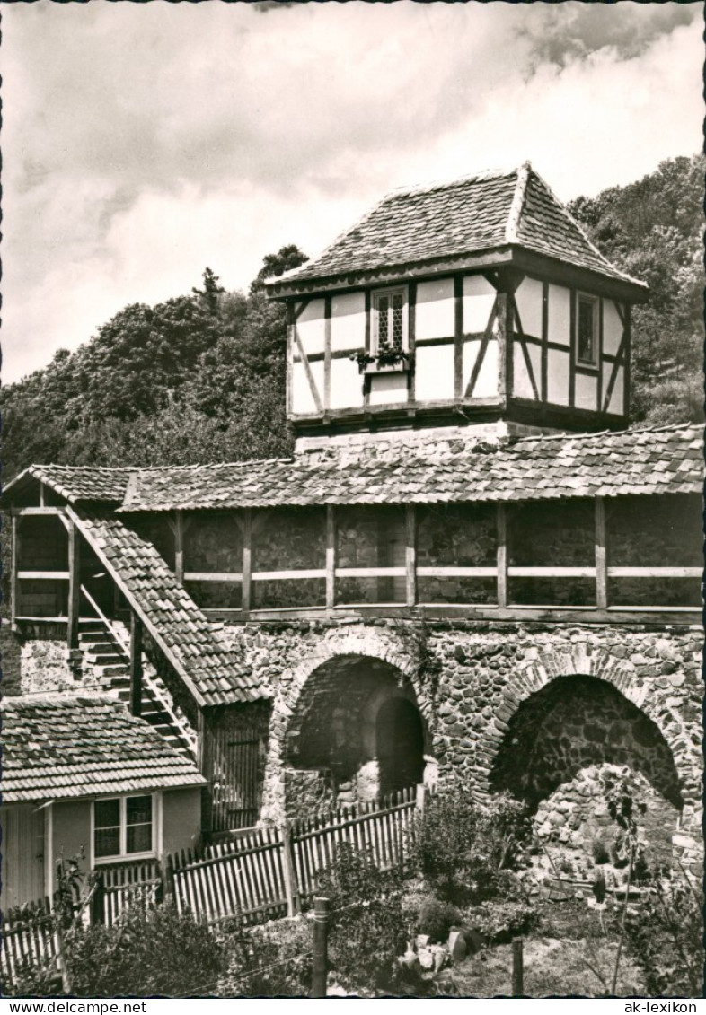 Homberg (Efze) Fachwerkkleinod Kurhessen Pförtchen Mit Wehrgang 1965 - Homberg