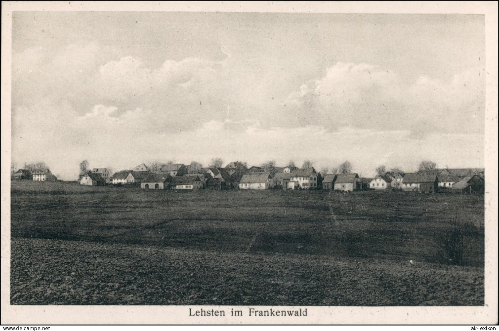 Ansichtskarte Lehsten-Helmbrechts Stadtpartie B Selbitz 1926 - Helmbrechts